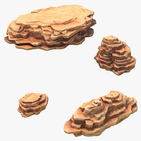 Blocky Cliffs Set