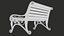 Garden Park Bench PBR