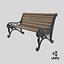 Garden Park Bench PBR