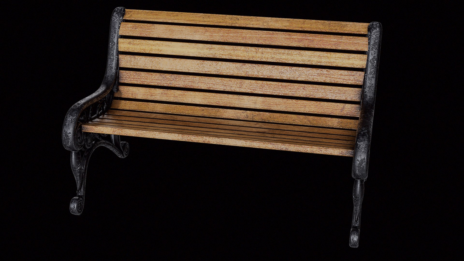 Garden Park Bench PBR 3D model https://p.turbosquid.com/ts-thumb/YC/3TlcvA/gO/r_viewport_001/png/1699783617/1920x1080/fit_q87/02dd544a843e9e12af4829e849f1b5352e574a7d/r_viewport_001.jpg