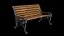 Garden Park Bench PBR