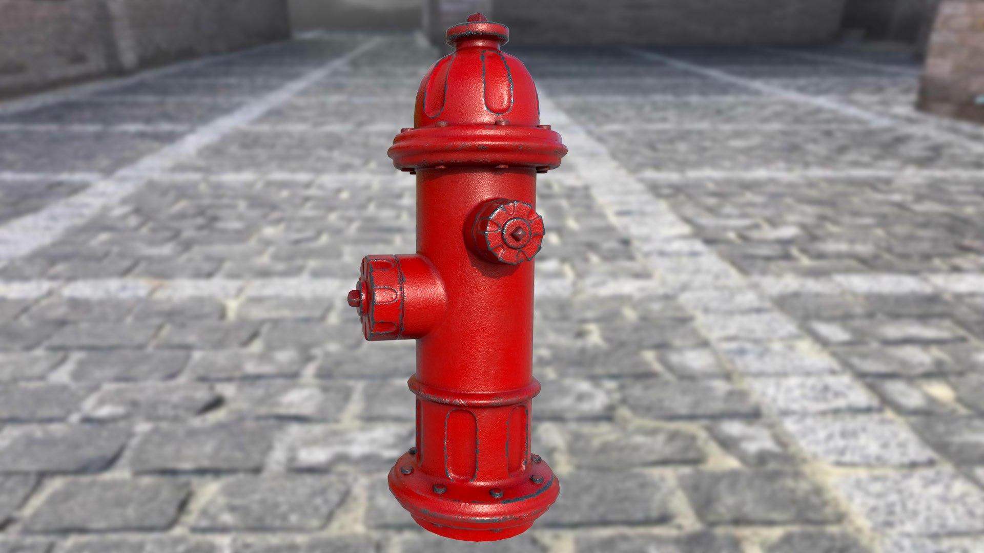 Hydrant PBR Game Ready Low-poly 3D Model 3D Model - TurboSquid 2023207