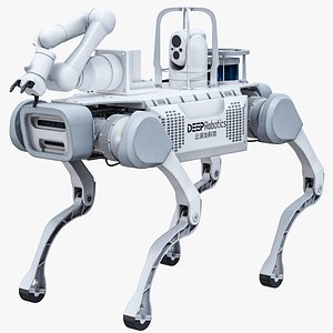 Industrial Robot Dog X20 Deep Robotics Jueying PBR
