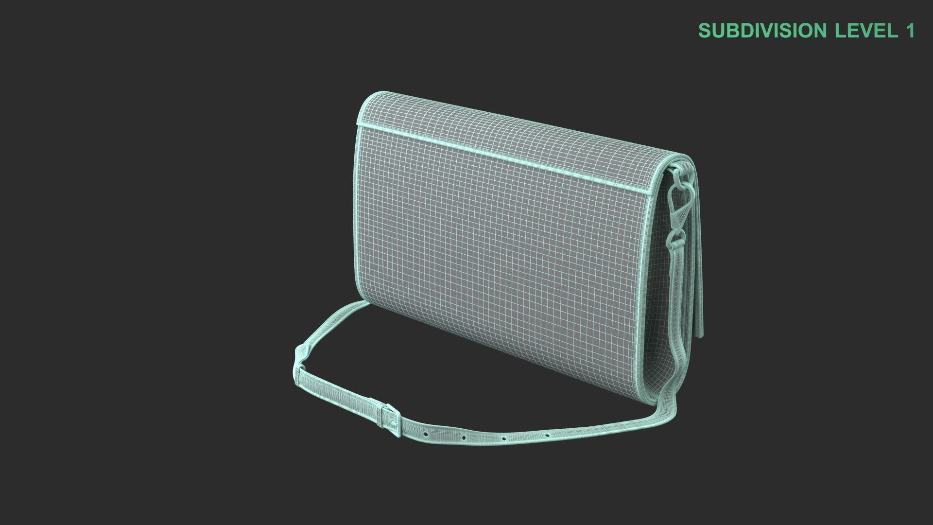 Shoulder Bag 3D Model - TurboSquid 2358448
