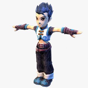 3D hero young japanese