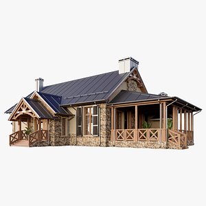 3D model Countryside House