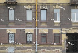 windows 208 - Facade of a classic European building