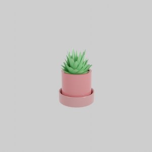 Planter 3D Model 3D model