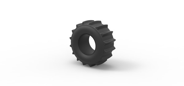 Diecast dirt dragster rear tire 7 Scale 1 to 25 3D model - TurboSquid ...