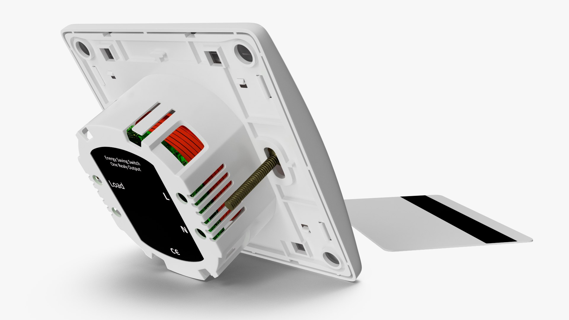 Hotel Room Switch With Card 3D Model - TurboSquid 1902560
