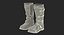 3D men motocross boots moto model