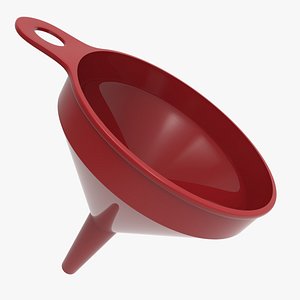 plastic funnell 3d model