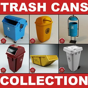 Trash Cans Collection V2