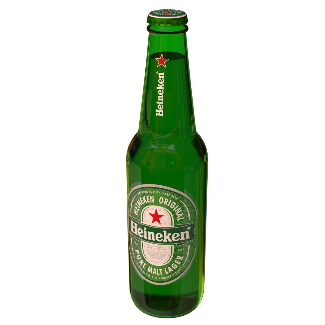 3D HEINEKEN BOTTLES TurboSquid 2096140