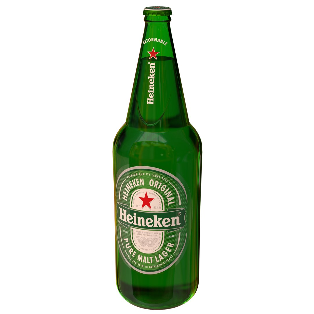 3D HEINEKEN BOTTLES TurboSquid 2096140
