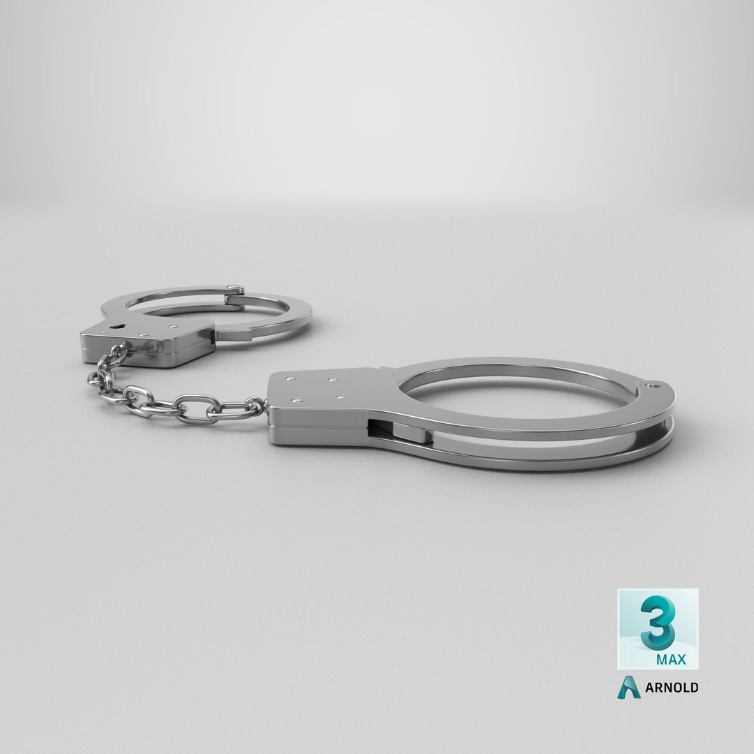 Handcuffs 3D model https://p.turbosquid.com/ts-thumb/YC/XkwROU/CL/stemcell_max_arnold_render/png/1751916598/1920x1080/fit_q87/d5efd55dbe6cf14e2bb79ebd90ef4b364e9541ce/stemcell_max_arnold_render.jpg