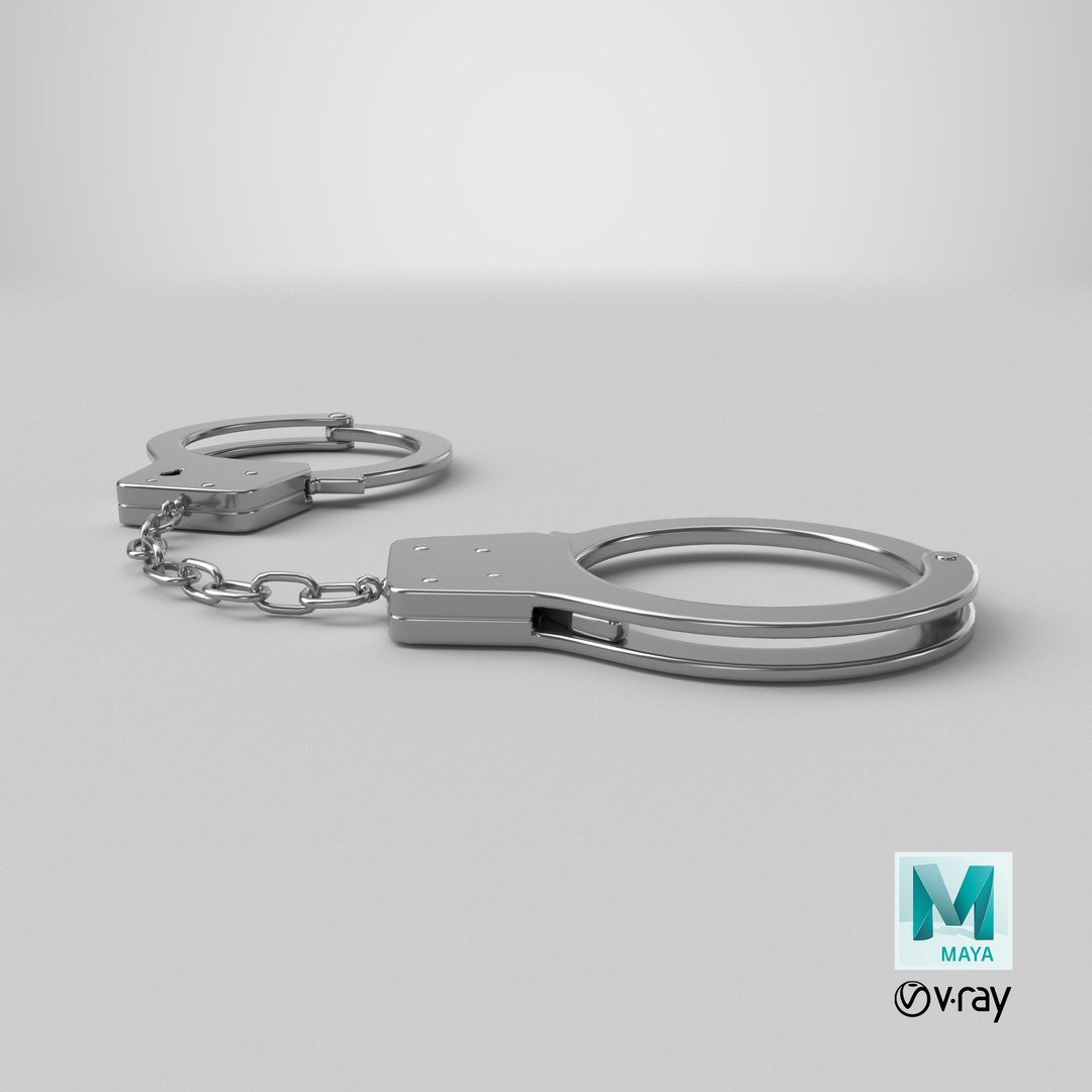 Handcuffs 3D model https://p.turbosquid.com/ts-thumb/YC/XkwROU/vJ/stemcell_maya_vray_render/png/1751916593/1920x1080/fit_q87/b804239adfe4ee329c954de8af09fcacdb52a917/stemcell_maya_vray_render.jpg
