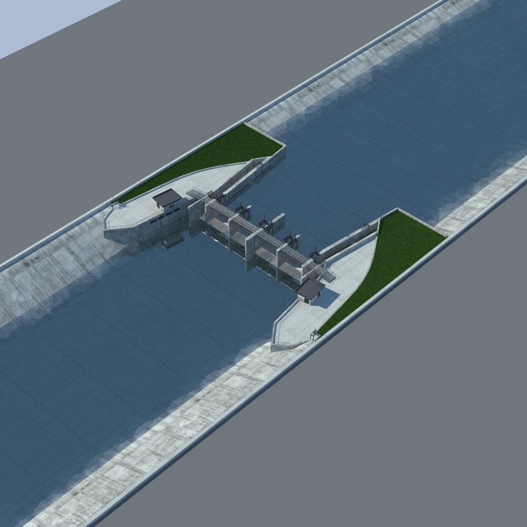 3d Bridge Dam