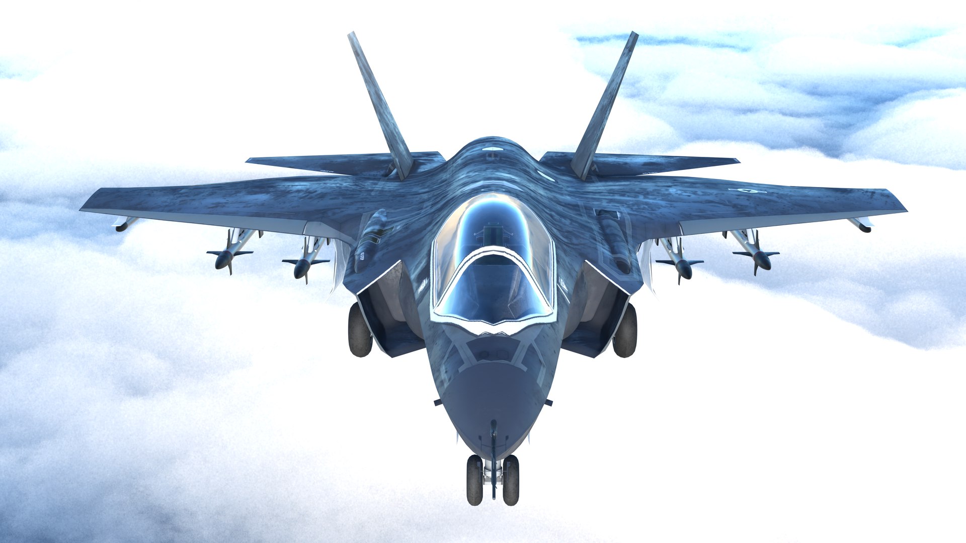 Lockheed Martin F-35 Lightning II – Animierte Version, spielfertig 3D ...