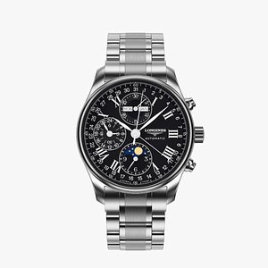 3D longines master l2 773 model