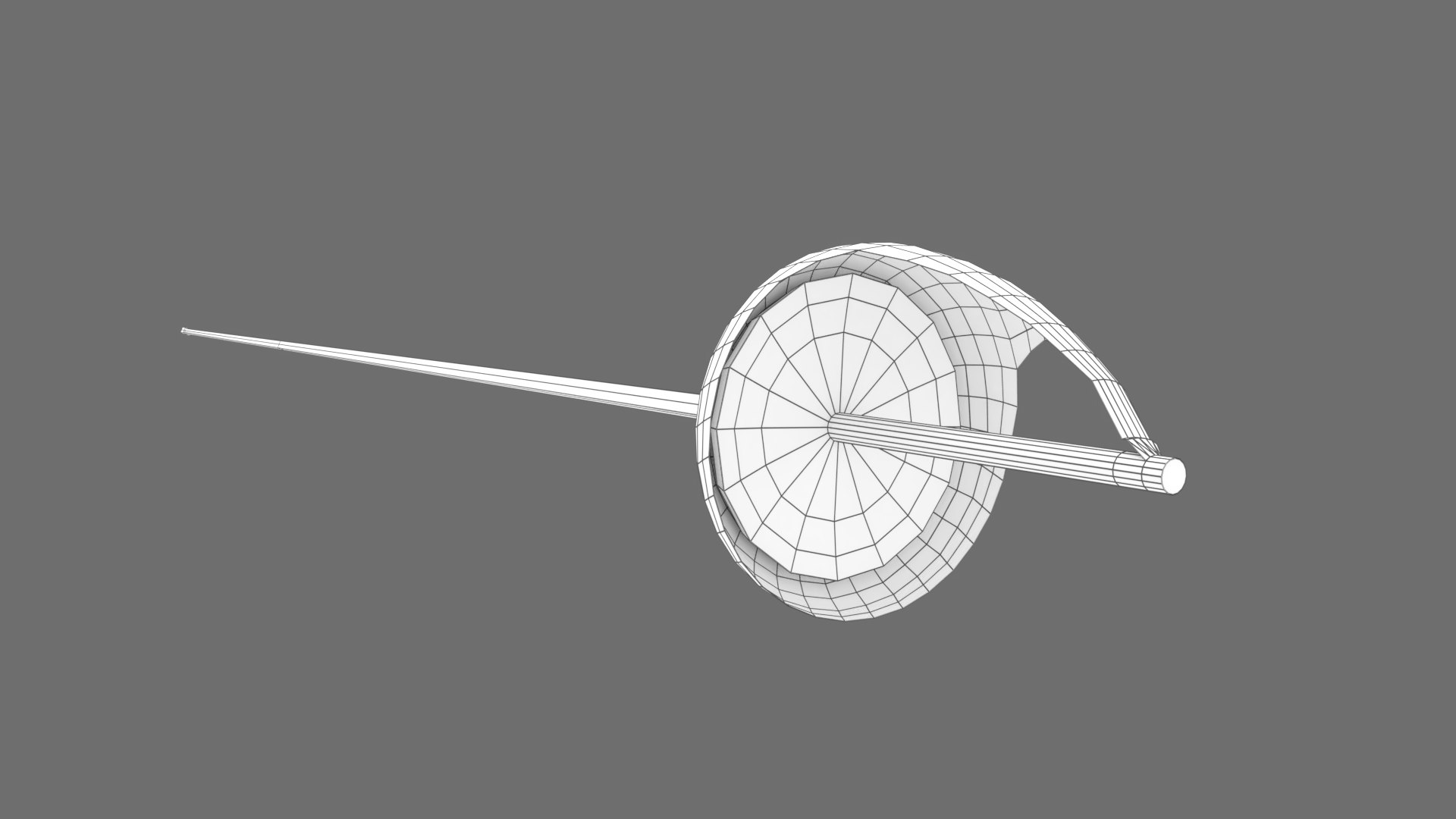 Saber Fencing 3D Model TurboSquid 1269940