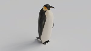 Emperor Penguin Rigged And Animated High Quality