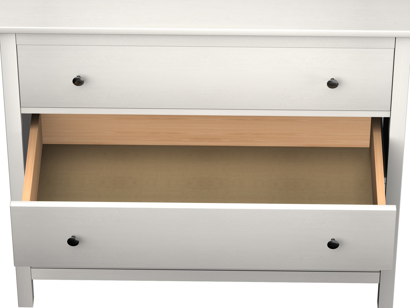 Ikea hemnes drawers 3D model - TurboSquid 1683618