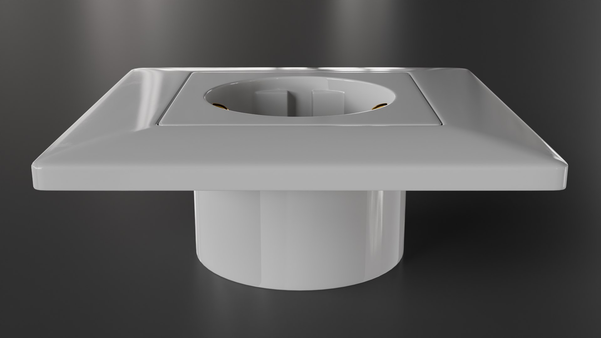 European Schuko Socket 3D Model - TurboSquid 2204887