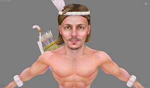 Cartoon man
