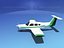 propeller piper arrow iii 3d model