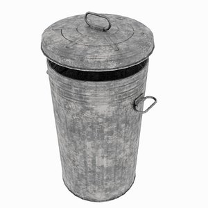 Trash can A 3D model