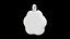 3D Animal Paw Pendant 3D Print Model