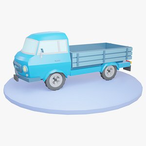 Low poly Truck - Game Ready