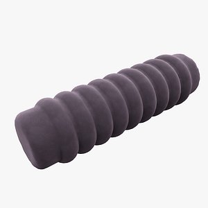 Velour Pouf Pillow