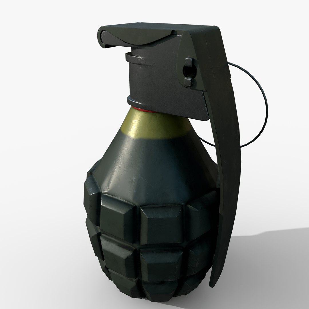 Grenade MK 2 3D Model - TurboSquid 2088223