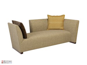 island sofa petite donghia 3D