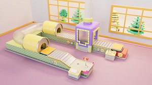 Toy Factory  Conveyor belt