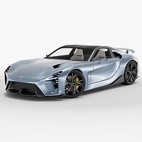 Lexus LFA Sport Concept Rigged