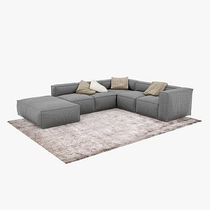 3D Sofa Bonaldo Peanut B 2