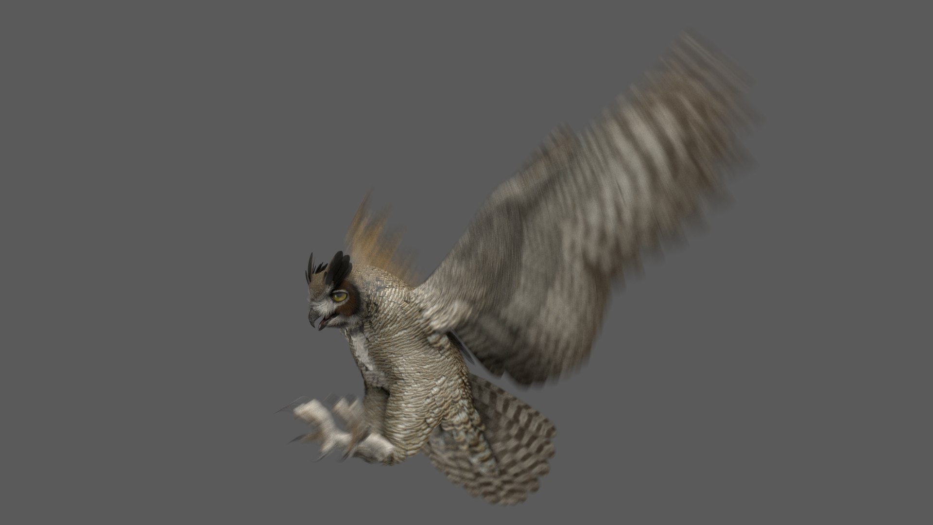 3D great horned owl animation model https://p.turbosquid.com/ts-thumb/YD/BfQnOE/wpanMZLv/ra03/jpg/1578301331/1920x1080/fit_q87/3ad1e69e241c231230dd908d0a53dc7f5939cf64/ra03.jpg