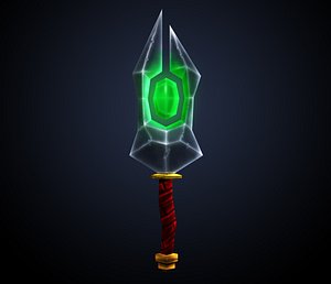 dagger 3d model