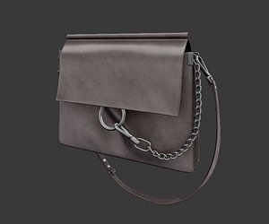 3D bag gray model