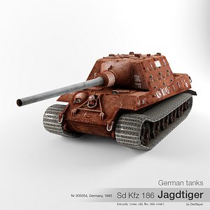 3d sd kfz 186 tiger