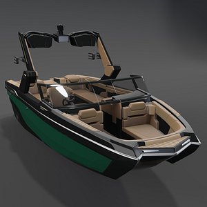 3D MasterCraft XStar 23 2025 3D Model