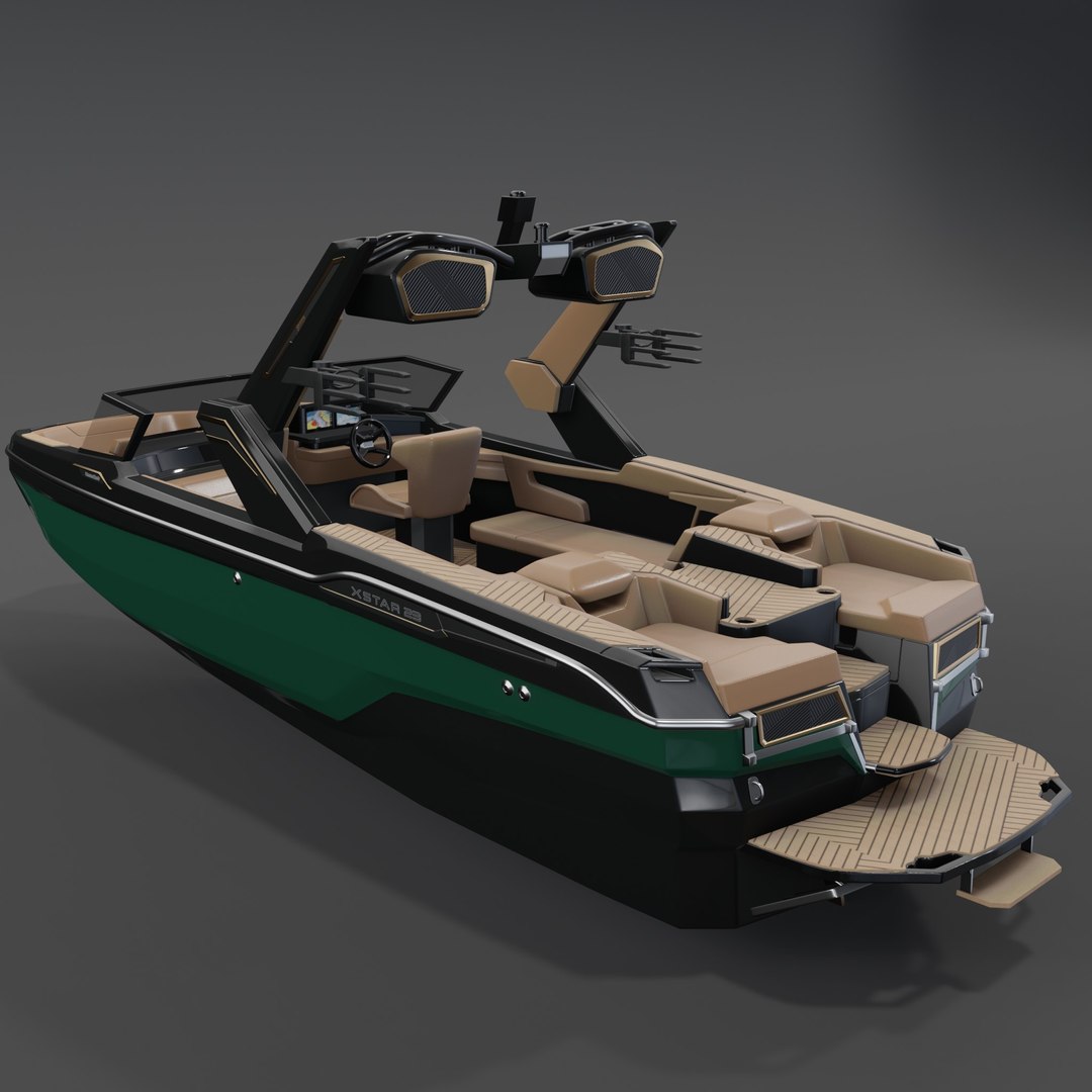 3D MasterCraft XStar 23 2025 3D Model - TurboSquid 2373660