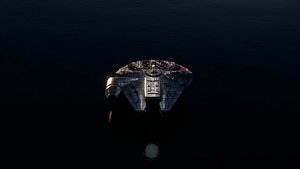 Star Wars Milenium Falcon model