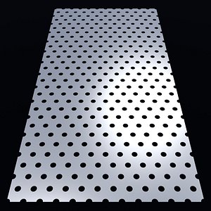 Perforated panel with 14 percent opening 25O95