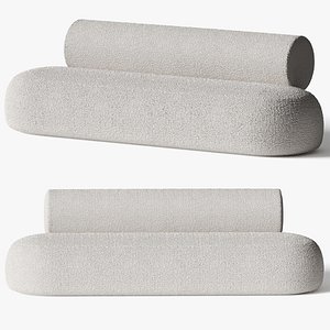 HIPPO sofa boucle by NORR11 3D
