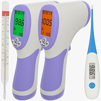 Thermometers Collection Fahrenheit V1