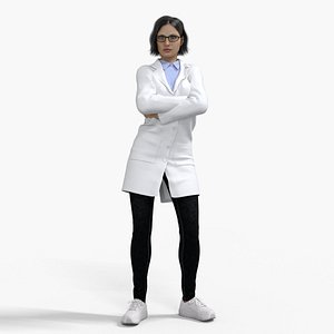 Female Doctor Rigged